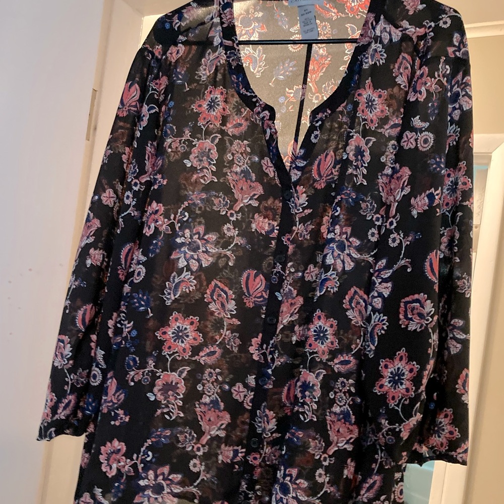 Womens plus size blouse
